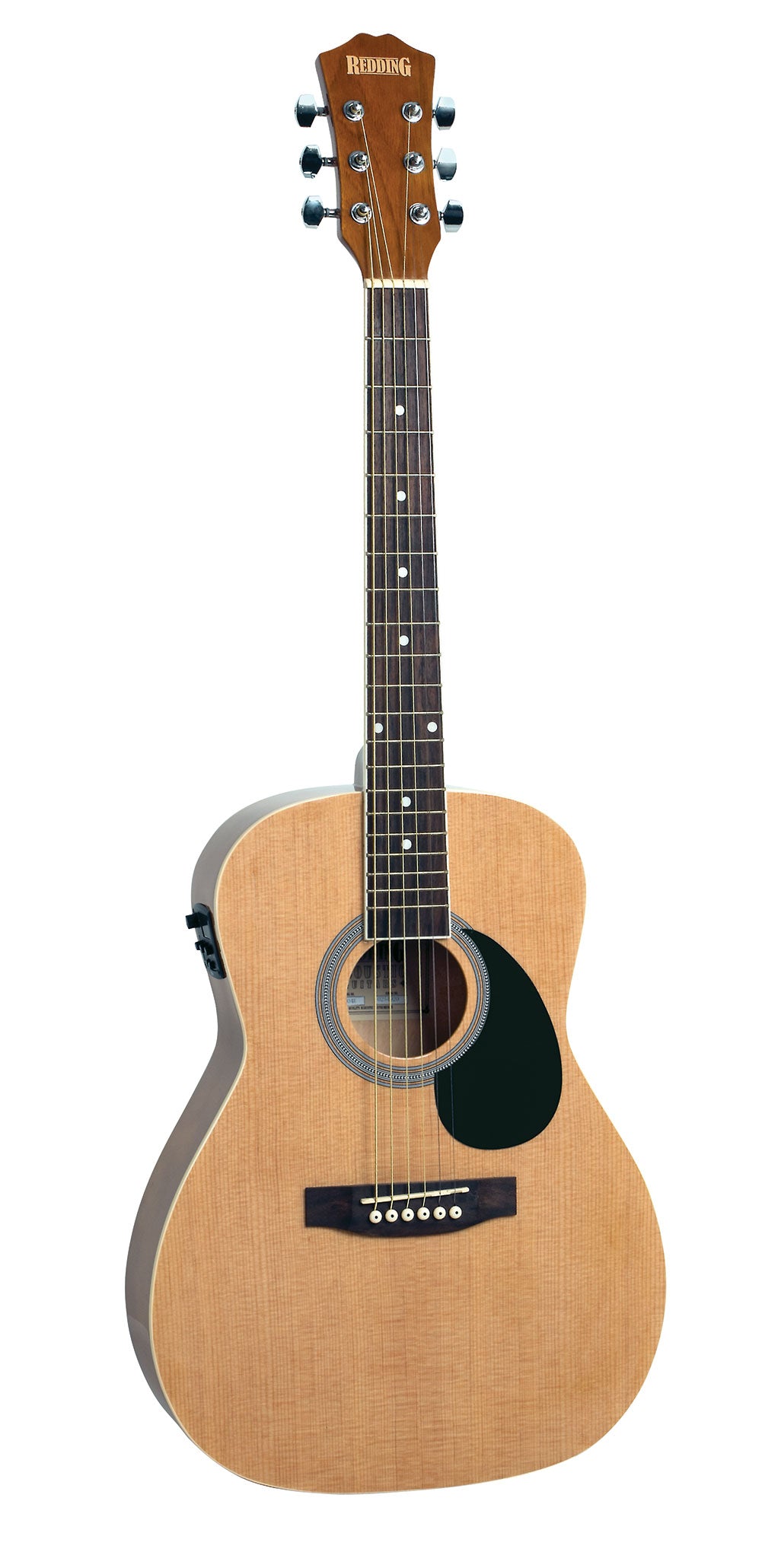 Redding | RED34E | 3/4 Electric/Acoustic Travel Guitar | Natural Redding | RED34E | 3/4 Electric/Acoustic Travel Guitar | Natural